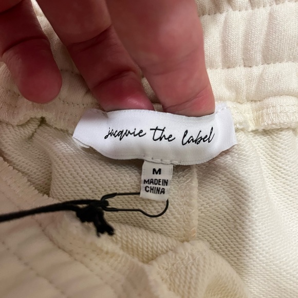 NWT Jacquie the Label Cotton Pants Beige Size M - Picture 5 of 12